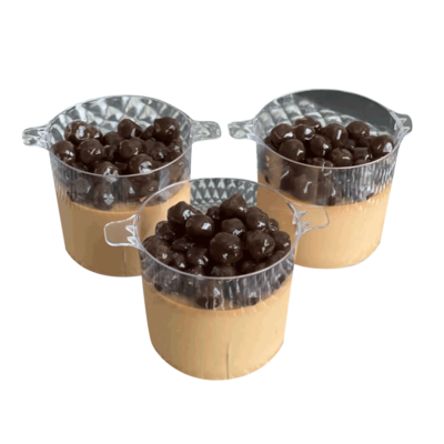 Boba Milk Tea Panna Cotta