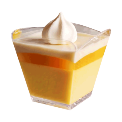 Coconut Mango Panna Cotta